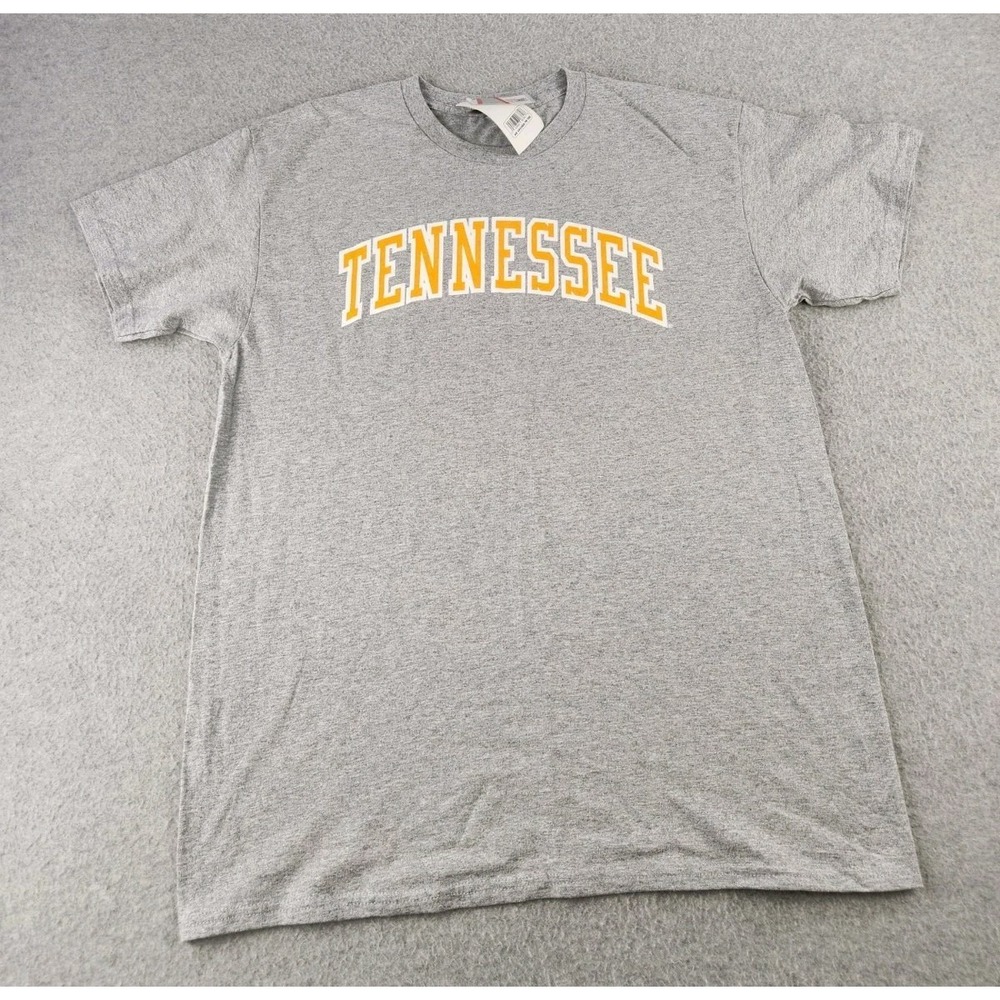 NWT Heather Gray Tennessee Volunteers Basic Arch T-Shirt Football Adult Large